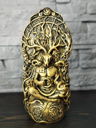 Dio Cernunnos Statua Scultura Pagan Pan