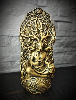 Dio Cernunnos Statua Scultura Pagan Pan