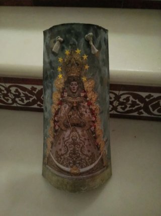 Teja Virgen del Rocío lista para colgar