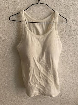 Top sujetador UNIQLO blanco