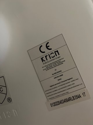 Encimera Baño Porcelanosa Krion Noken 180x50