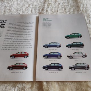 Catálogo Skoda Felicia de 1995 Original