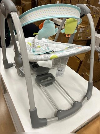 Ingenuity, Columpio Compacto Plegable Hugs & Hoots