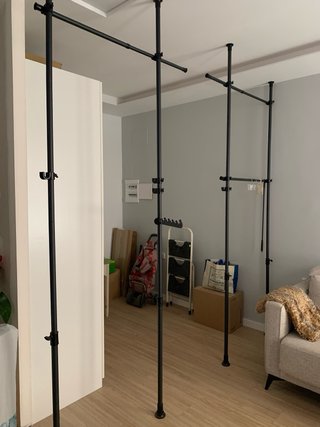 Armario de ropa telescópico extensible
