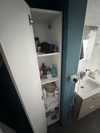 Mueble de baño blanco