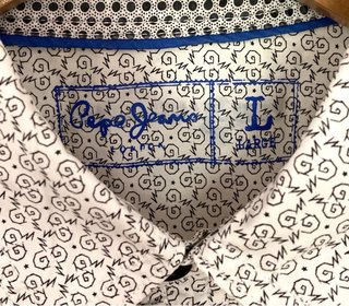 Camisa pepe jeans manga larga con estampado
