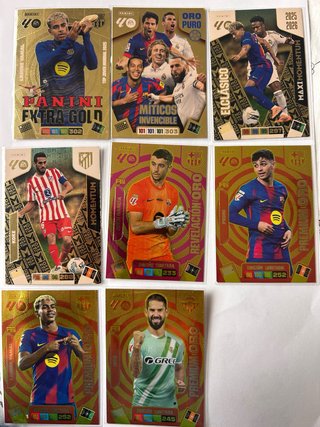 Panini Adrenalyn XL Cartas de Fútbol