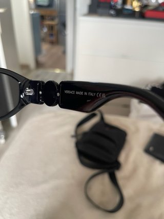 Gafas de sol Versace negras y grises