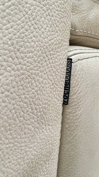 Sofá Roche Bobois Piel Beige