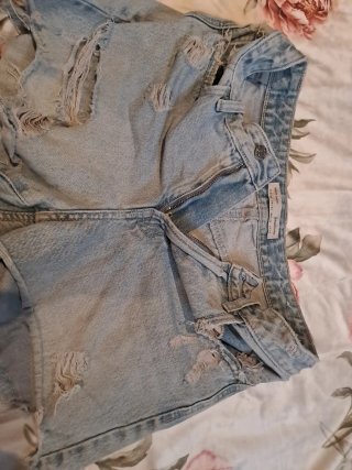 Shorts vaqueros rotos mujer