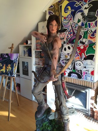 Estatua Lara Croft Tomb Raider 9 Muckle