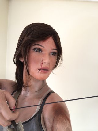 Estatua Lara Croft Tomb Raider 9 Muckle
