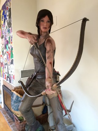 Estatua Lara Croft Tomb Raider 9 Muckle