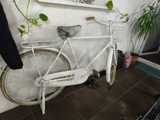 Bicicleta Vintage Blanca
