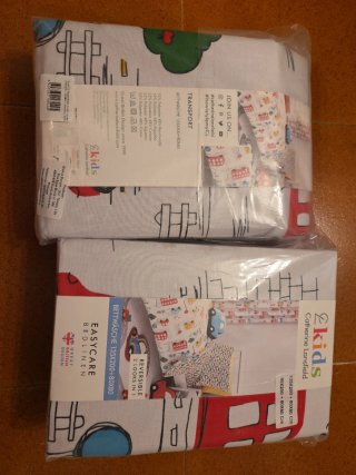 Funda nórdica infantil reversible. 2 juegos nuevos