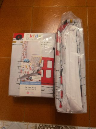 Funda nórdica infantil reversible. 2 juegos nuevos