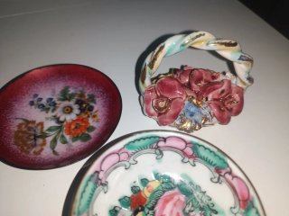 Lote Vintage Porcelana Guillén, EME, Macao
