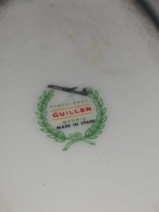 Lote Vintage Porcelana Guillén, EME, Macao