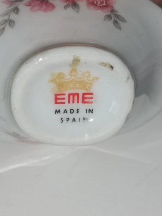 Lote Vintage Porcelana Guillén, EME, Macao