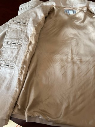 Cazadora Zara Beige Talla XL