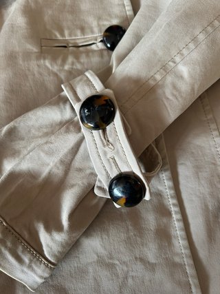 Cazadora Zara Beige Talla XL