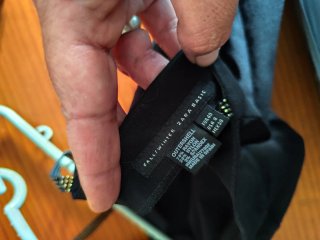 Vestido Zara Negro