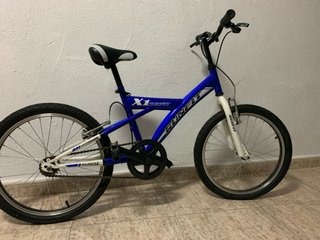 Bicicleta infantil RUNFIT X1 azul