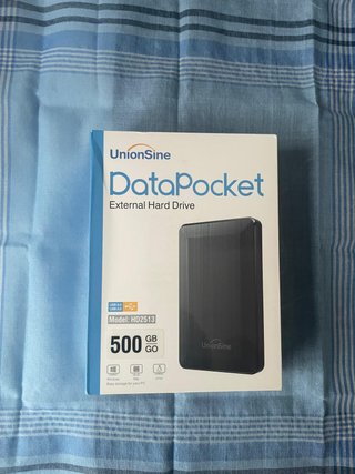 Hard Disk Esterno Unionsine DataPocket 500GB