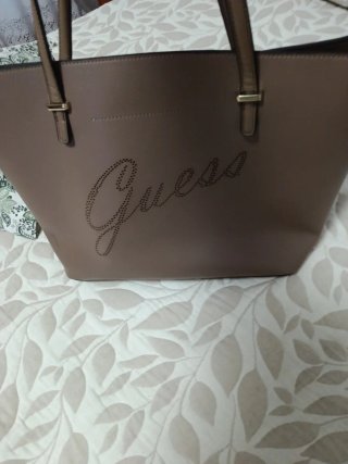 Bolso Guess Beige