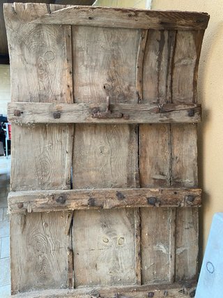 Trillo antiguo de madera