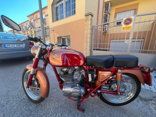 Ducati 175  Roja y Dorada