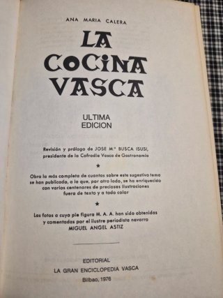 OFERTÓN LA COCINA VASCA