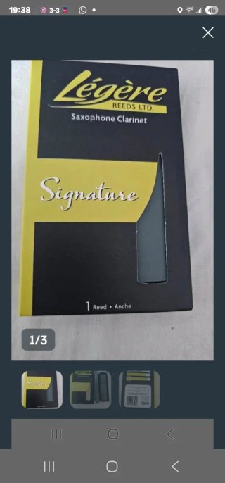 Caña Saxo Alto Légère Signature 2.0