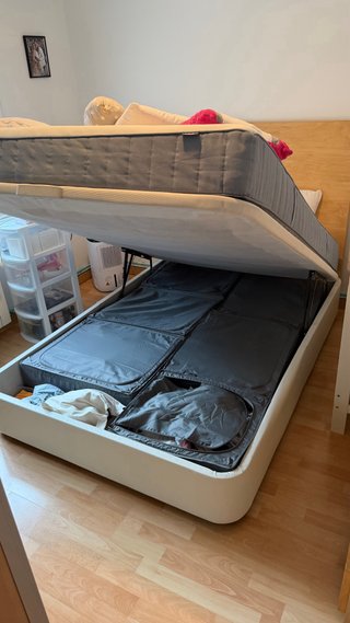Canapé con colchón IKEA