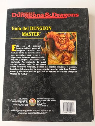 Manual del Jugador D&D 2ª Edición TSR