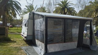 Toldo Fiamma con cerramientos