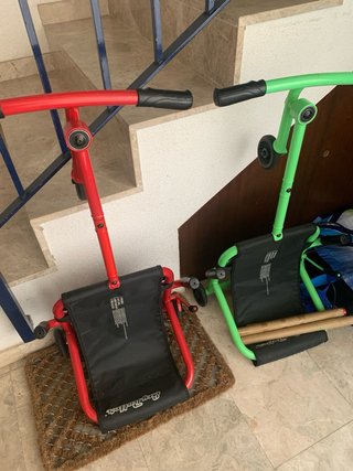 Patinete Easy Roller Verde y Rojo