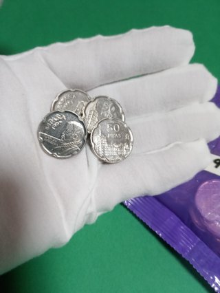 10 M. Antiguas de 50 Pesetas 1997 Monast. Escorial