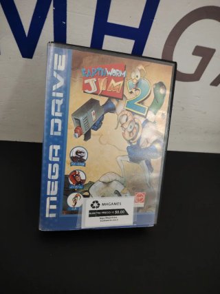 Sega Mega Drive Earthown Jim 2