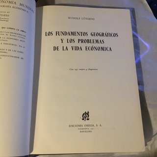 LA TIERRA Y LA ECONOMÍA MUNDIAL, R. LUDGENS 1955