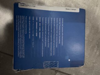 Disipador Intel Core i7-11700F LGA1200