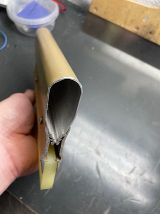Espátula de silicona para vinilos