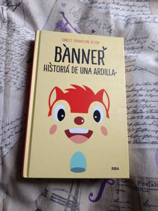 Banner historia de una ardilla Jacky el oso Tallac