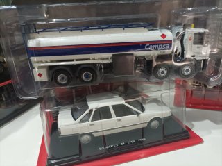 Renault 21 y Camión Cisterna Cpsa 1:43 y 1:24