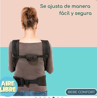Mochila Porta Bebé Bebeconfort Gris