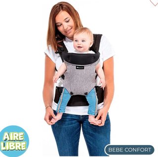 Mochila Porta Bebé Bebeconfort Gris