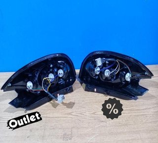 YB PILOTOS PARA RENAULT SCENIC 03-06 NEGRO LOOK LEXUS R01163