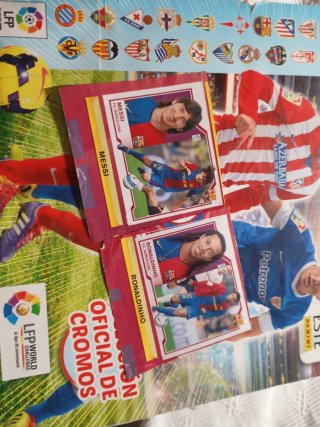 Álbum Liga 2014-15 + 440 Cromos + 32 Fichajes