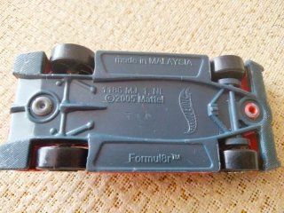 Coche de juguete rojo Formul8r