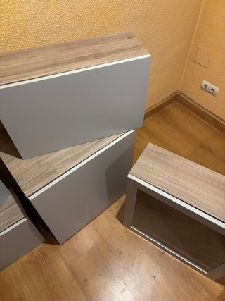 Conjunto Muebles Salón Ikea Vitrinas